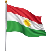 Kurdistan flag sticker