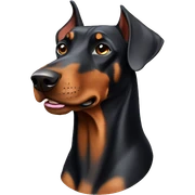 Doberman  sticker