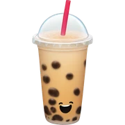 Bubble tea sticker