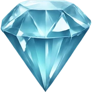 cracked diamond in half sticker