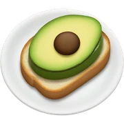 avocado toast sticker