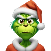 grinch sticker