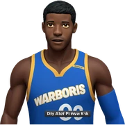 dark-skinned boy in sportswear sticker