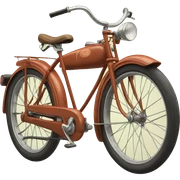 Vintage bike  sticker