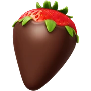 chocolate covered strawberry sticker