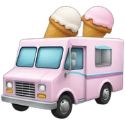 ice cream truck sticker