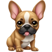 Fawn frenchie sticker