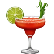 red chili margarita sticker