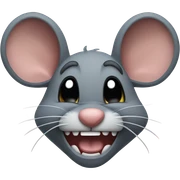 Mad mouse  sticker