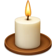 Cinamon candle sticker