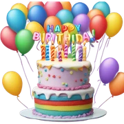 Happy birthday  sticker
