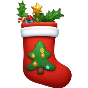 Christmas stocking  sticker