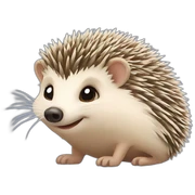hedgehog sticker