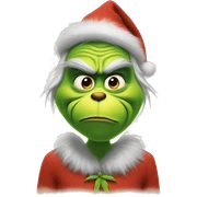 grinch sticker