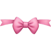 Bow sticker