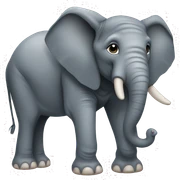 Elephant sticker