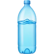 a bottle of water sticker