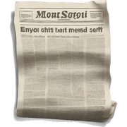 newspaper sticker