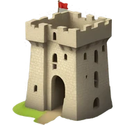 Medieval Castle Tower sticker