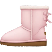 light pink uggs sticker