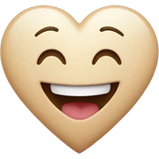 Love heart smile  sticker