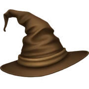 Sorting hat sticker