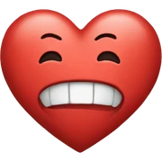 Heart sticker