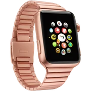 rose gold colored Apple Watch  sticker