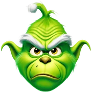 The Grinch sticker