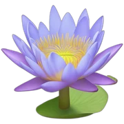 Water lily sticker
