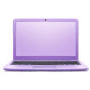 Light purple laptop sticker