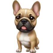 French bulldog sticker