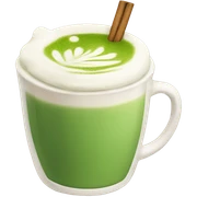 Matcha latte  sticker