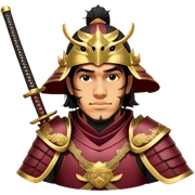 Samurai Leader sticker