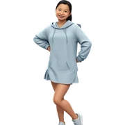 smiling girl with rose sticker
