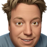 smiling boy in casual shirt sticker