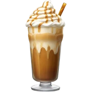 Caramel frappe Starbucks sticker