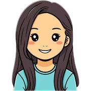 Girl sticker