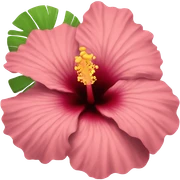 Hibiscus  sticker
