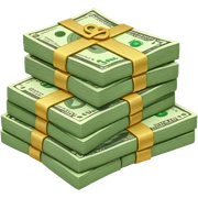 Money emoji sticker