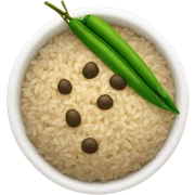 Jamaican rice and peas sticker