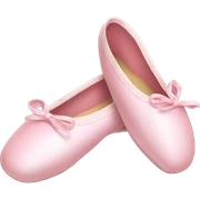 ballet slippers sticker