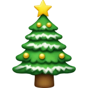Christmas tree  sticker