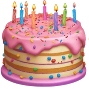 Birthday cake  sticker