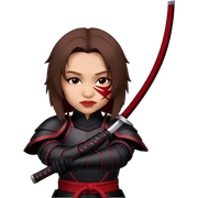 Shadow Samurai sticker