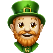 leprechaun sticker