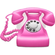 Pink phone sticker