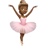Ballerina sticker