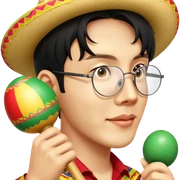Meraca Musician sticker