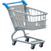 shopping cart sticker